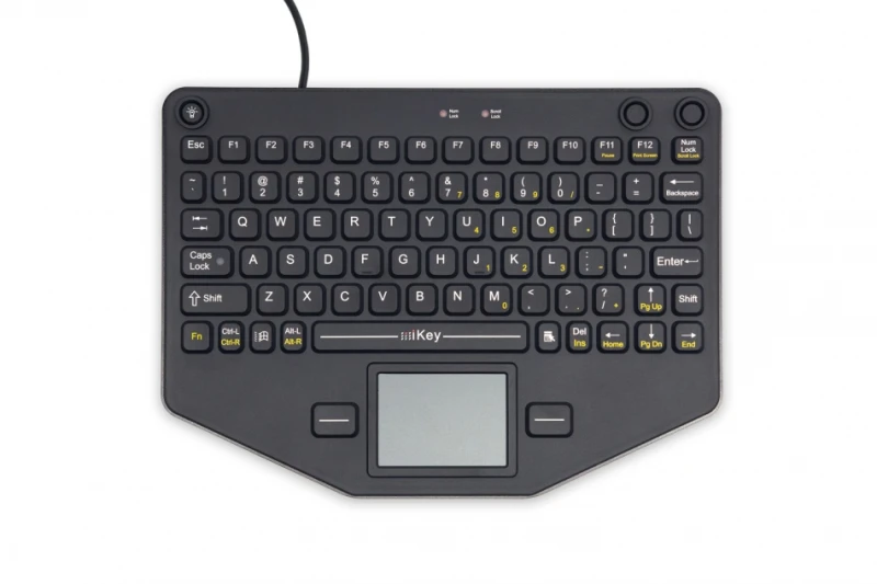 Image of Gamber-Johnson SL-80-TP keyboard Car USB QWERTY English Black