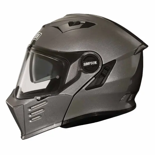 Image of Simpson Darksome Gunmetal ECE22.06 Modular Helmet Size S