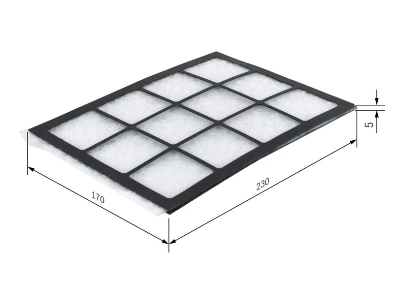 Image of Bosch 1 987 432 108 Pollen filter Particulate Filter Filter,interior air (424)