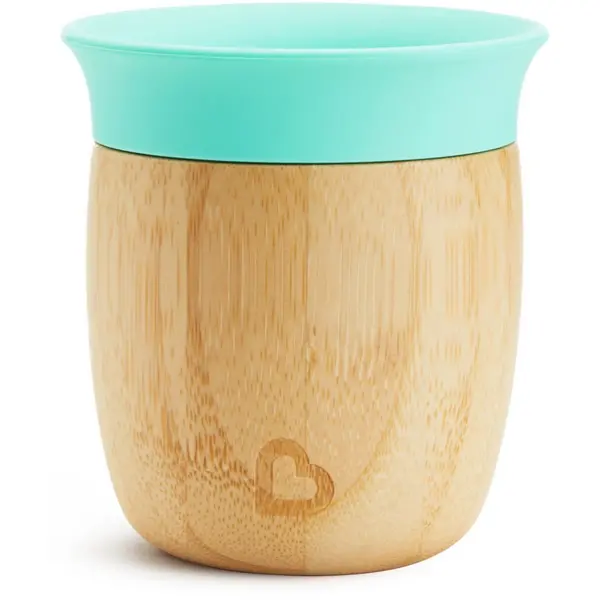 Image of Munchkin Bambou Open Cup cup 6 m+ Turquoise 150ml