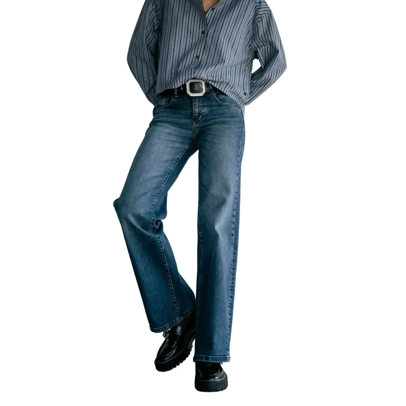 Image of Freeman T Porter Womens jeans Freeman T Porter Agatha SDM Bleu Female 25