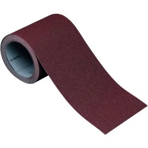 image of Wickes Aluminium Oxide Cloth-Backed Medium Sandpaper Roll - 5m