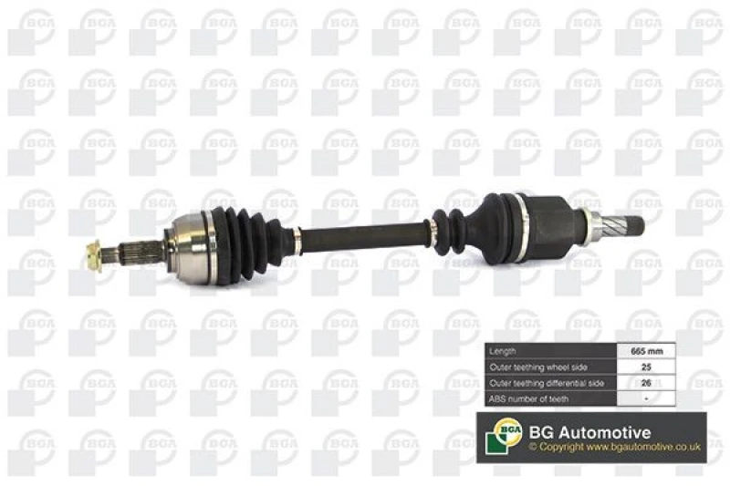 Image of BGA Drive shaft BGA DS7349L