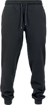 Image of Urban Classics Basic Tracksuit Trousers Tracksuit Trousers black