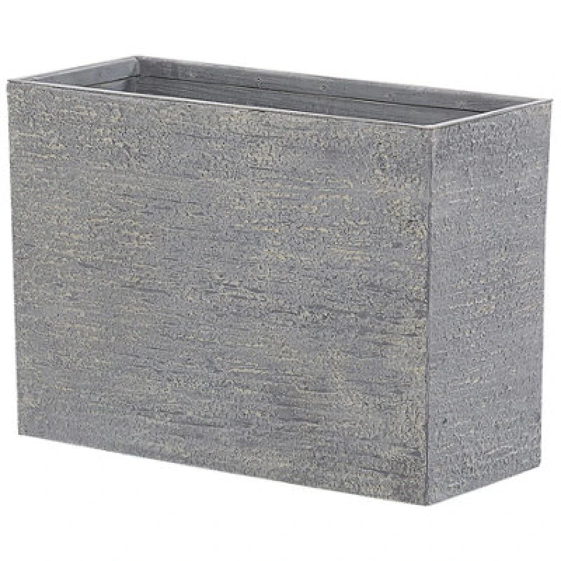 Image of Beliani Plant Pot Edessa 80 Cm Grey