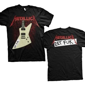Image of Metallica - Eet Fuk Unisex Large T-Shirt - Black