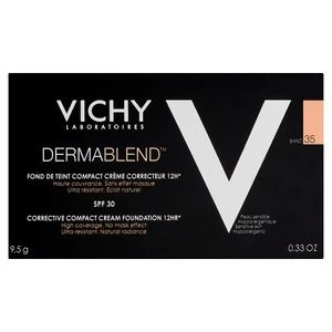Image of Vichy Dermablend Compact Cream Foundation 35 Sand