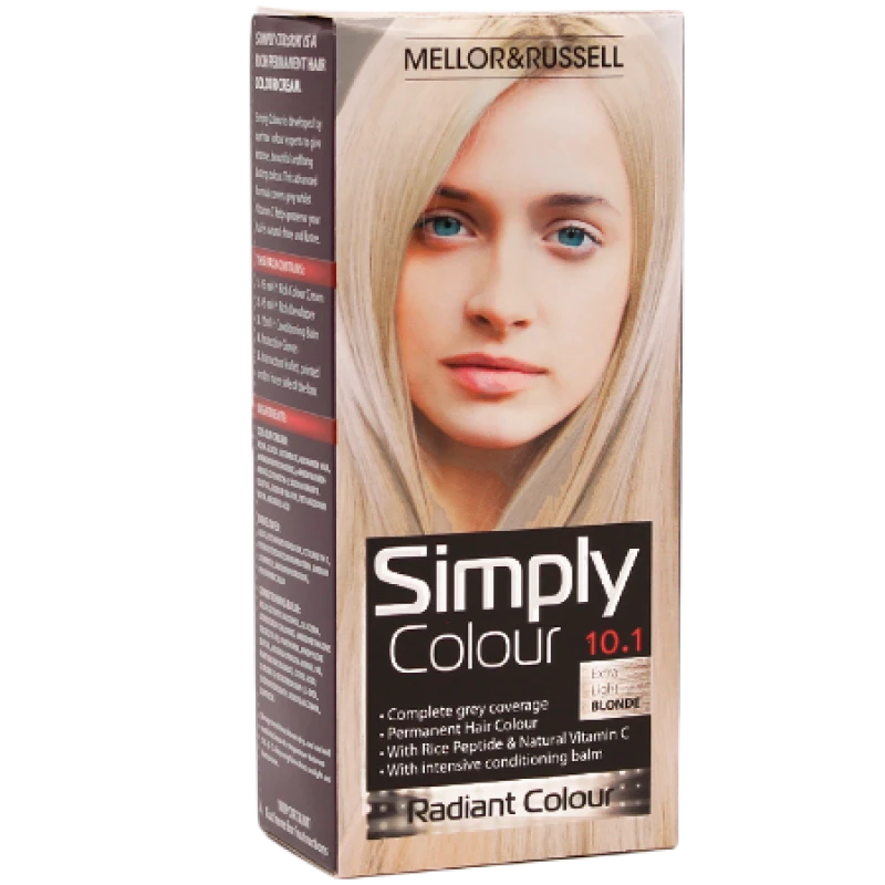Image of Mellor & Russell Simply Colour Hair Colour - 10.1 Extra Light Blonde 10.1-284141