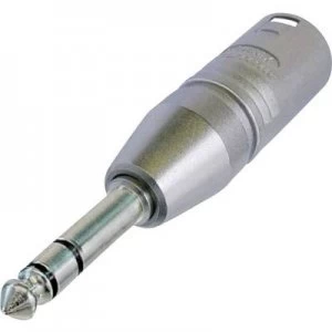 Image of Neutrik NA3MP XLR adapter XLR plug - Jack plug 6.35mm Stereo
