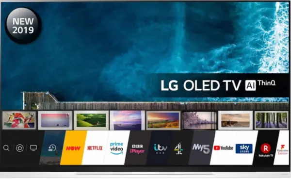 Image of LG 55" OLED55E9 Smart 4K Ultra HD OLED TV