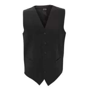 Image of Dennys Unisex Workwear Waistcoat / Chefswear / Bar Wear (XS) (Black)