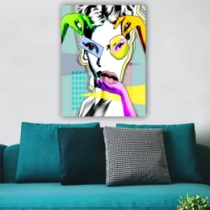 Image of 788937727_70100 Multicolor Decorative Canvas Painting