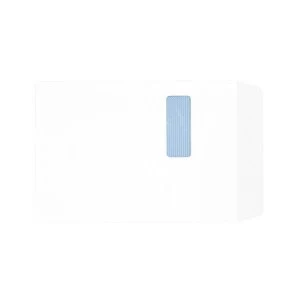 Image of 5 Star Office C4 Envelopes Pocket Self Seal Window 90gsm White Pack of 250