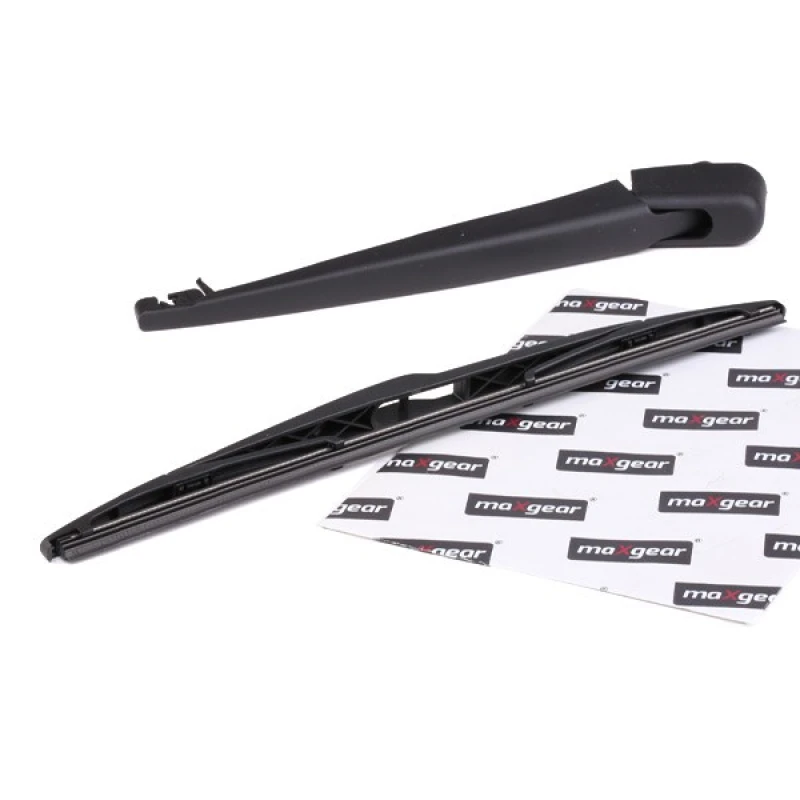 Image of MAXGEAR 39-0398 Wiper Arm Rear, with integrated wiper blade PBT, GRP (Glass fibre Reinforced Plastic) Wiper Arm,windscreen washer (301)