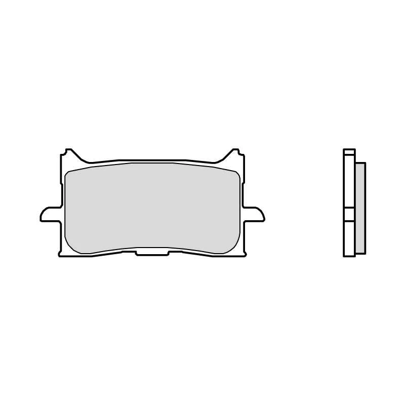 Image of Brembo S.p.A. Street Sintered Metal Brake pads - 07HO62LA