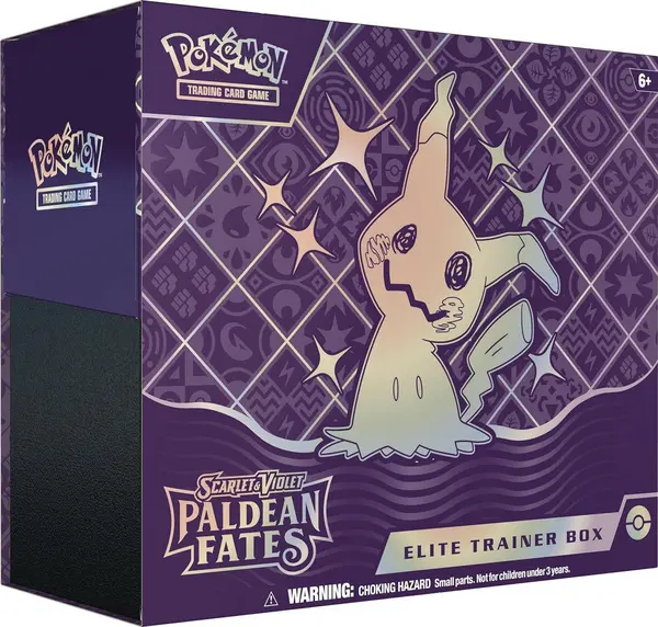 Image of Pokemon TCG Scarlet & Violet 4.5 Paldean Fates Elite Trainer Box