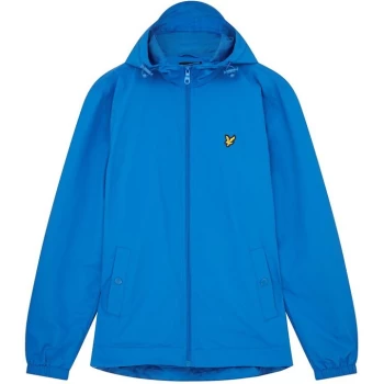 Image of Lyle and Scott Lyle Full Zip Hooded Jacket - Blue