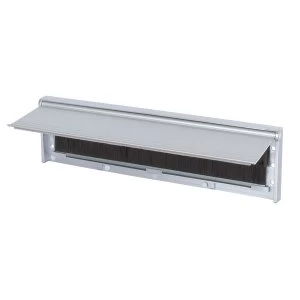 Image of Stormguard Letter Box Cover - Chrome