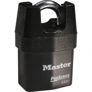 Image of Masterlock Pro Series Closed Shackle Laminated Steel Padlock 54mm Standard