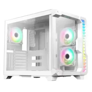Image of CIT Pro Android X Gaming Case w/ Glass Side & Front E-ATX Dual...