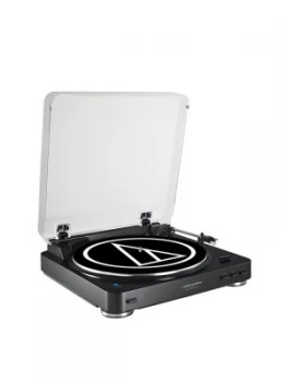 image of Audio-Technica At-Lp60Bt Bluetooth Turntable - Black