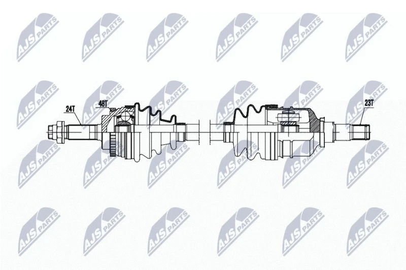Image of NTY Drive shaft NTY NPW-TY-178