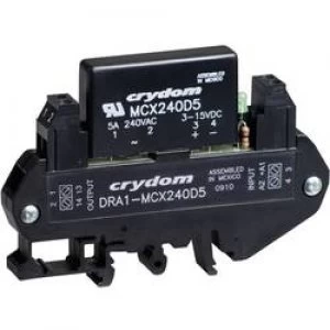 image of Crydom DRA1 MCX240D5 DIN Rail Mount Solid State Relay AC