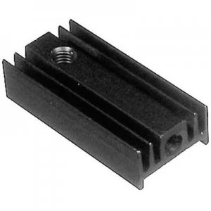 Image of Fin heat sink 40 CW L x W x H 25 x 12 x 6.5mm TO 220 ASSMANN