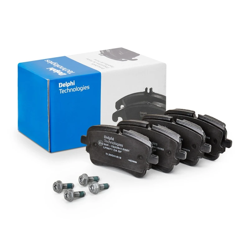 Image of DELPHI Brake pad set DELPHI LP3307