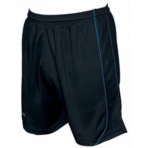 Precision Mestalla Shorts 26-28" Black/Azure