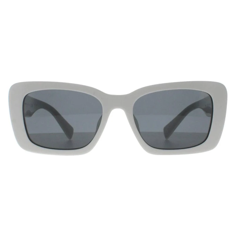 Image of Miu Miu Miu Miu Women Rectangle White Dark Grey MU07YS White One Size Female 8056597897532
