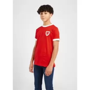 image of Source Lab Retro T-Shirt Juniors - Red