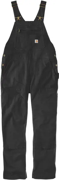 Image of Carhartt Rugged Flex Relaxed Fit Canvas Ladies Coverall, black, Size XS for Women