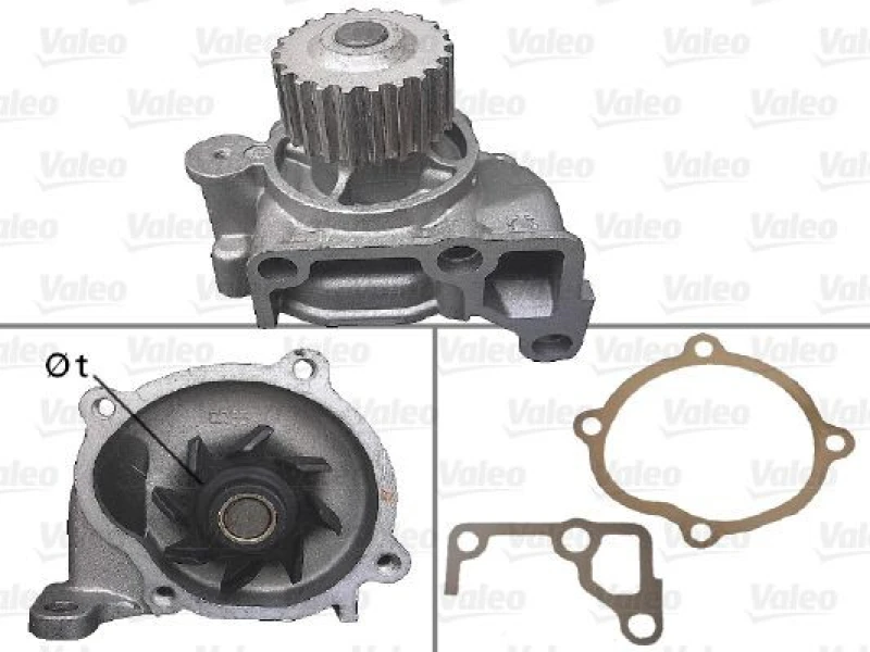 Image of Water pump VALEO 506880