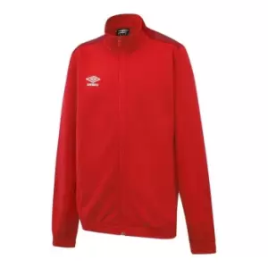 Image of Umbro Knitted Jacket Mens - Red