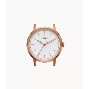 Image of Fossil Womens Neely Three-Hand White Dial - Silver