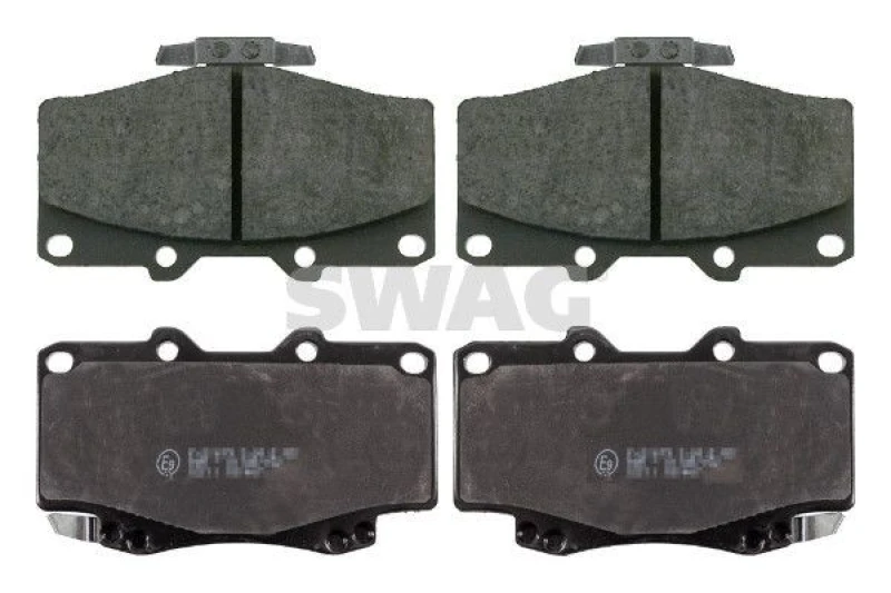 Image of Brake pad set SWAG 81 91 6537
