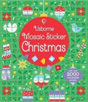 Image of Mosaic Sticker Christmas by Kirsteen Robson Book