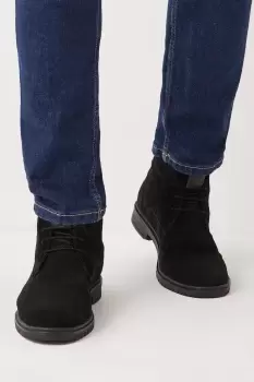 Image of Mens Richie Suede Lace Up Casual Chukka Boots