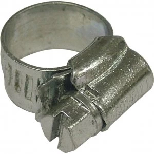 Image of Faithfull Zinc Plated Hose Clips 11mm - 16mm Pack of 1