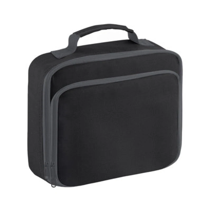 Image of Quadra Lunch Plain Cooler Bag Black (One Size)