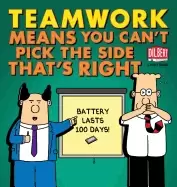 Image of teamwork means you cant pick the side thats right