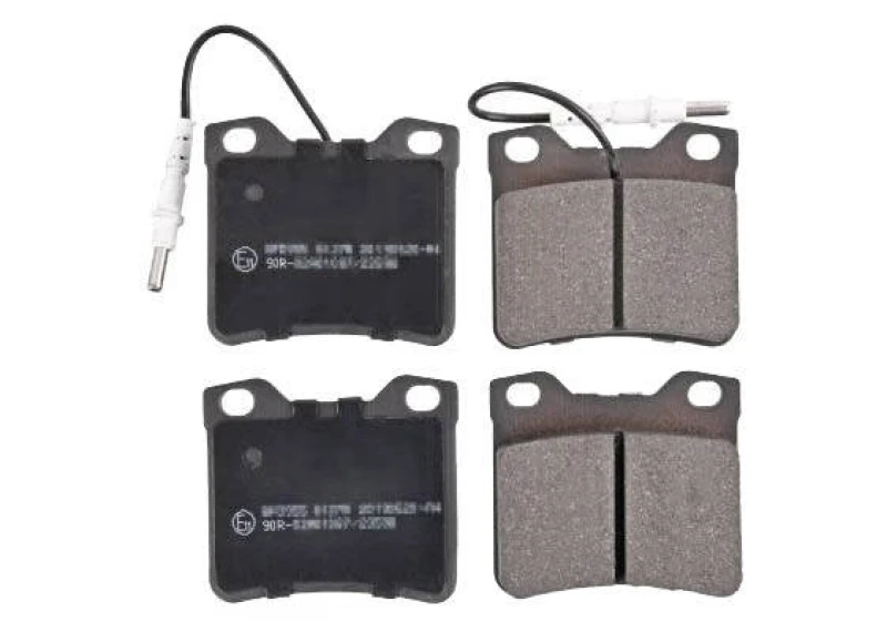 Image of Blue PRINT ADU174280 Brake pad set Rear Axle, incl. wear warning contact Brake Pad Set,disc brake (402)