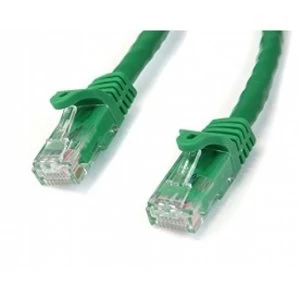 image of Cat6 Patch Cable With Snagless Rj45 Connectors 7m Green