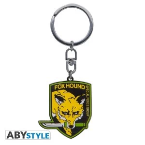 Image of Metal Gear Solid - Foxhound Metal Keychain