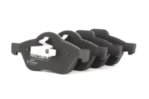 Image of RIDEX Brake pad set RENAULT 402B0471 410600012R,410601237R,410607690R 7701206598,7701208183,7701209100,7701209670,7701209808,7701210127,7711130086