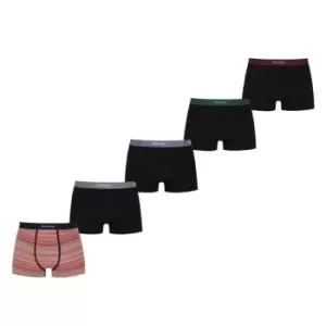 Image of Paul Smith Underwear 5 Pack Stripe Trunks - Multi