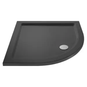 Image of Hudson Reed Quadrant Shower Tray 1000 x 1000mm - Slate Grey