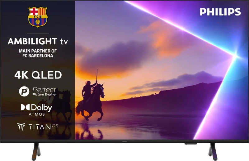Image of Philips PUS8500/05 85" Smart 4K Ultra HD QLED Ambilight TV - 85PUS8500/12