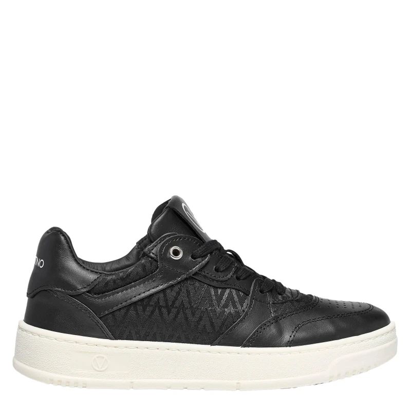 Image of Valentino Womens ValS Plutone Low-Top Trainers Black female 3 (36)